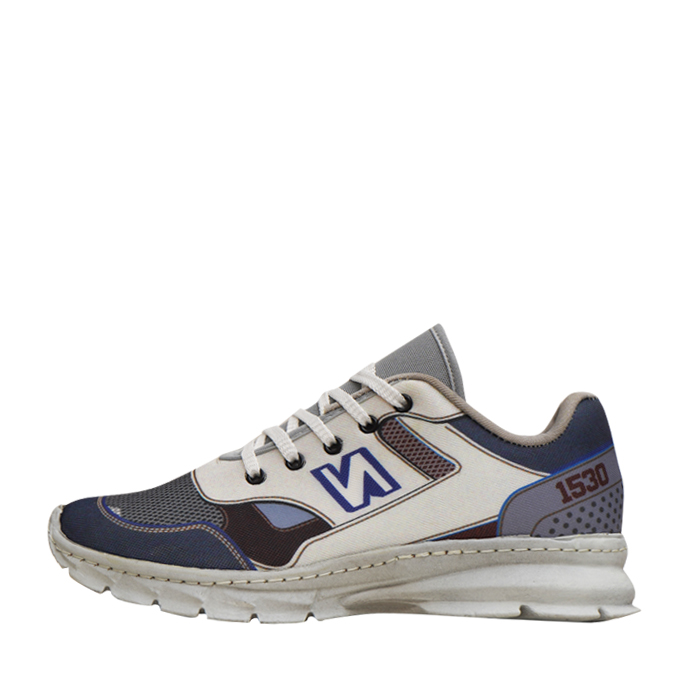 کفش ورزشی (T) سفید آبی نیو بالانس مردانه مدل 1530