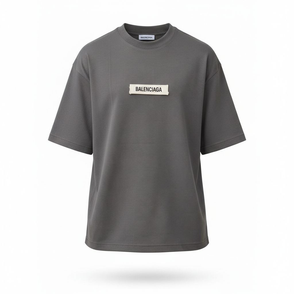 تیشرت مراکشی کبریتی ذغالی بالنسیاگا-ذغالی