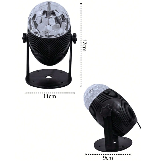 لامپ رقص نور رومیزی مدل stage light w3